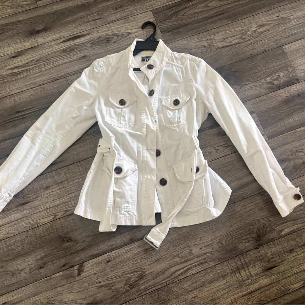 Converse One Star - Target line - Women's White Utility Jacket